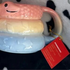 Starbucks Pastel Rainbow Ceramic Mug